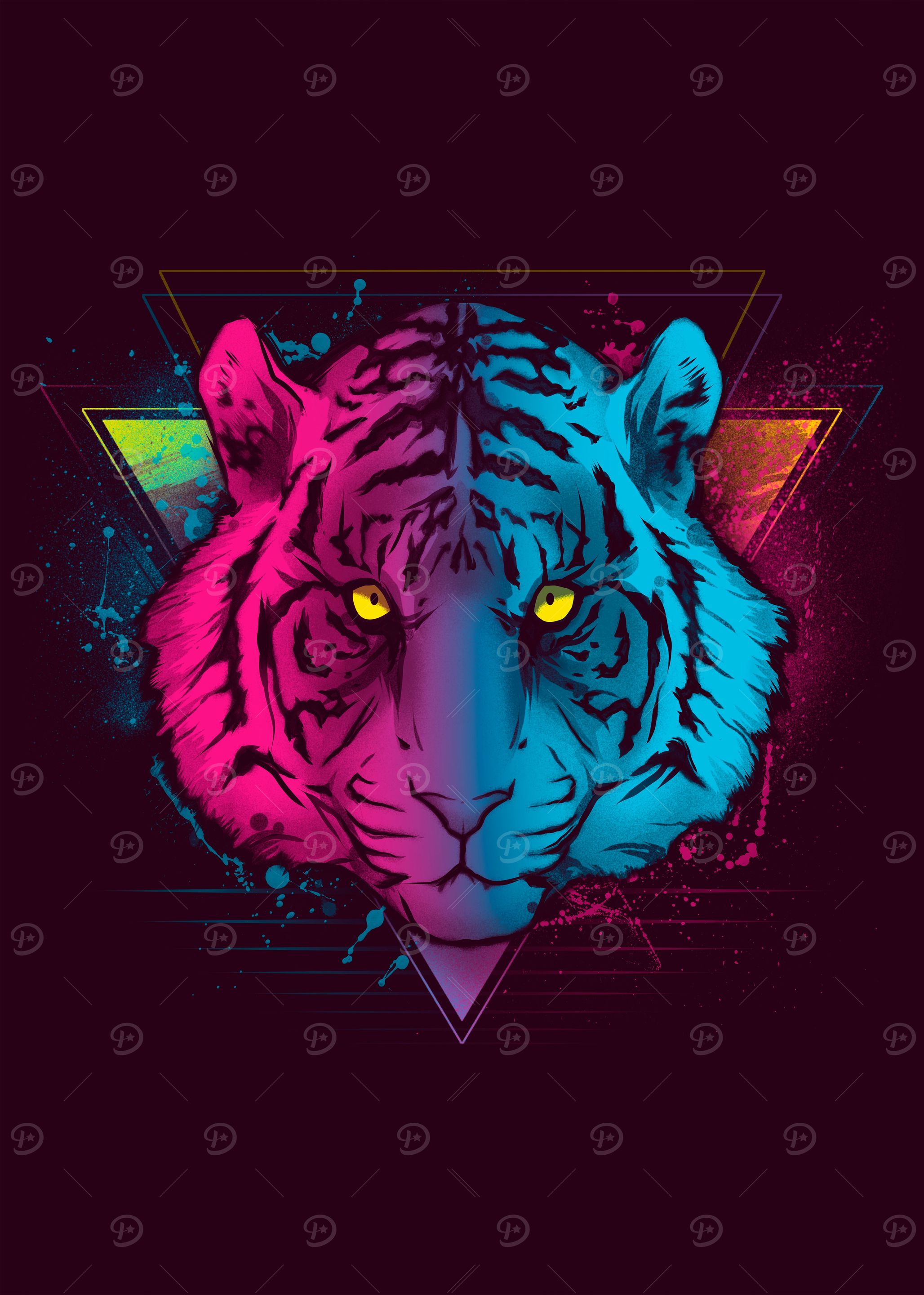 Retro Tiger