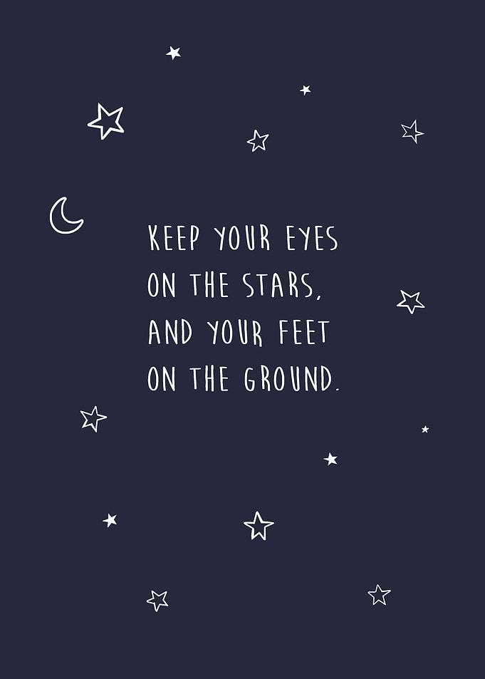 Keep your eyes on the Stars...