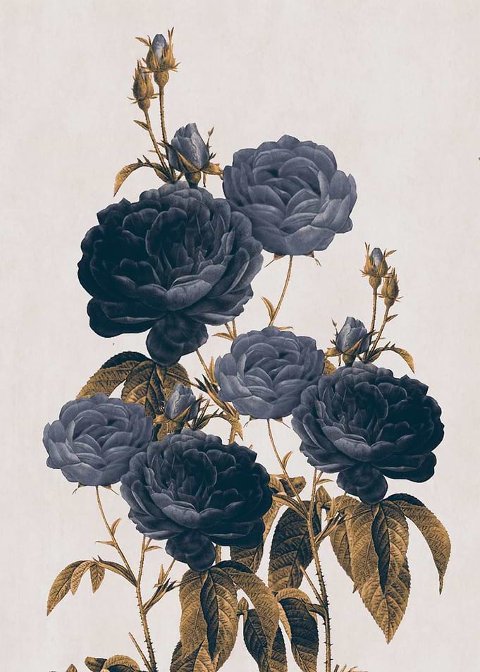 blue flowers