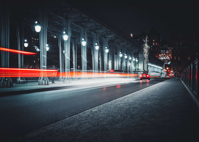 Late Night Rush, Pont BirHakeim , Paris 2018