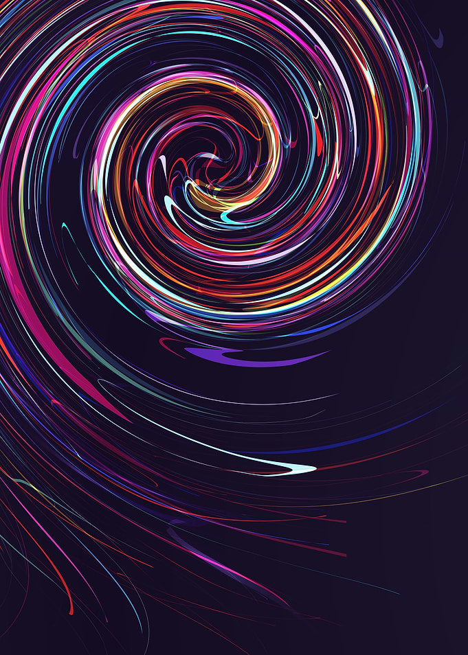 background Abstract Light Lines