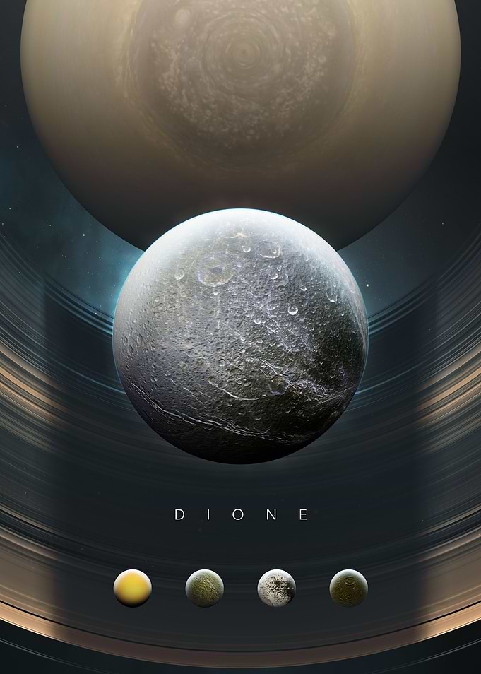 A Portrait of the Solar System: Dione