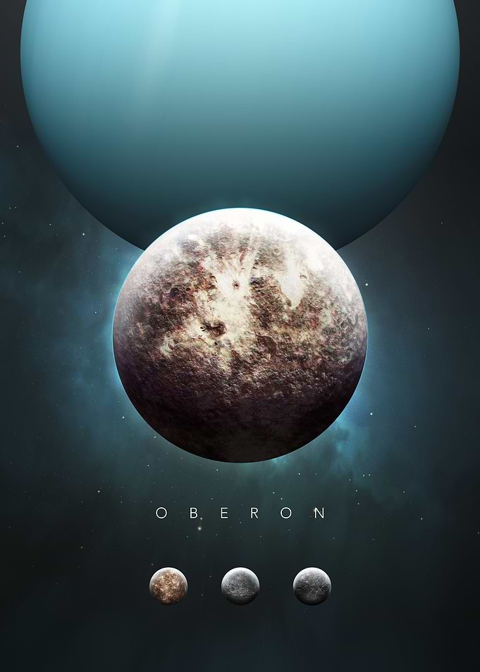 A Portrait of the Solar System: Oberon