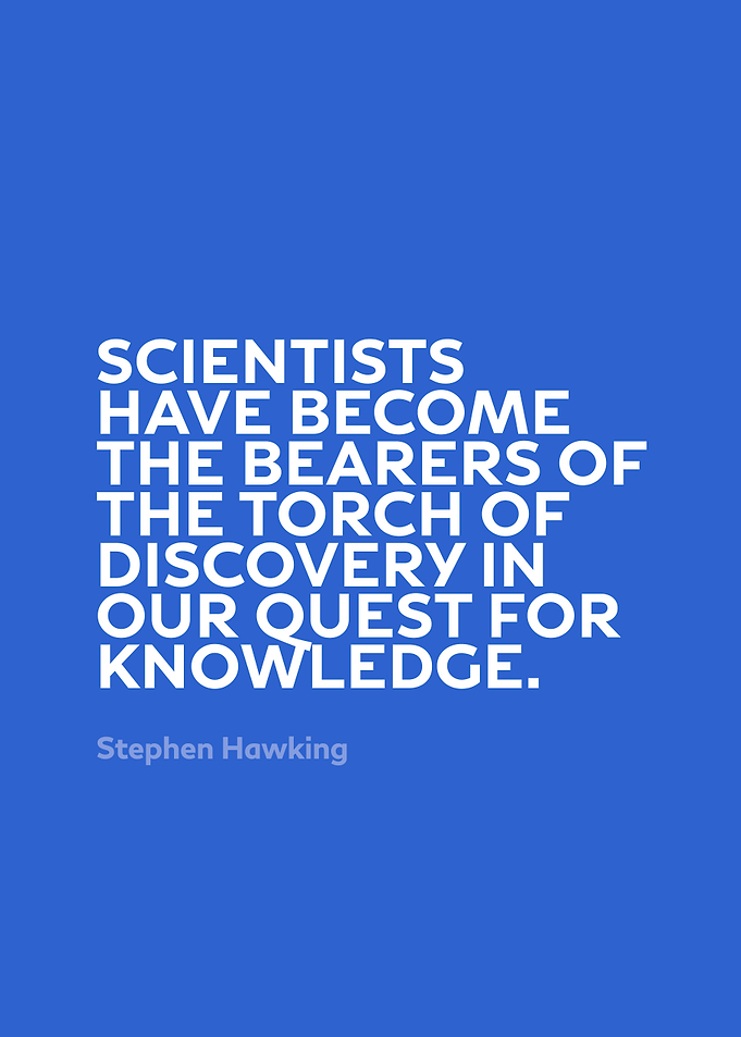 Inspirational Quote by Stephen Hawking Series 022
