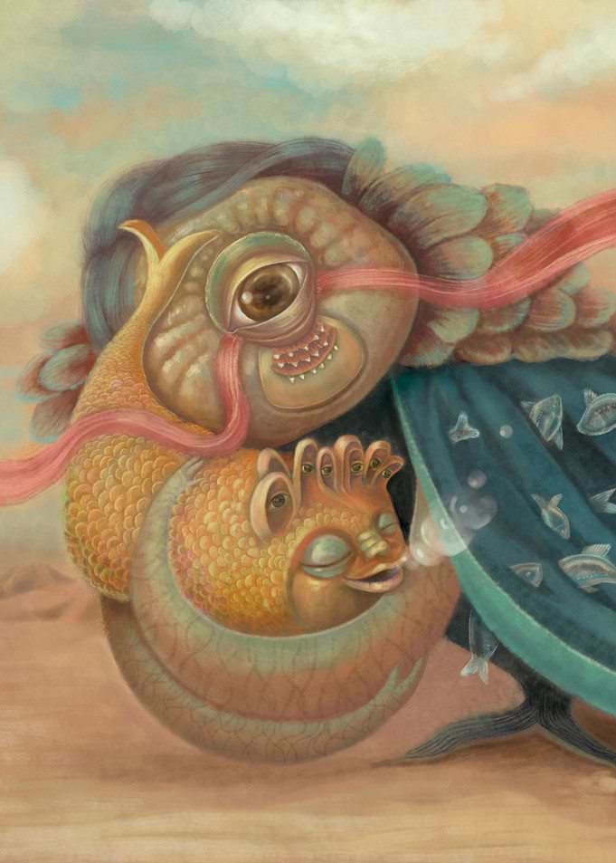 The mother