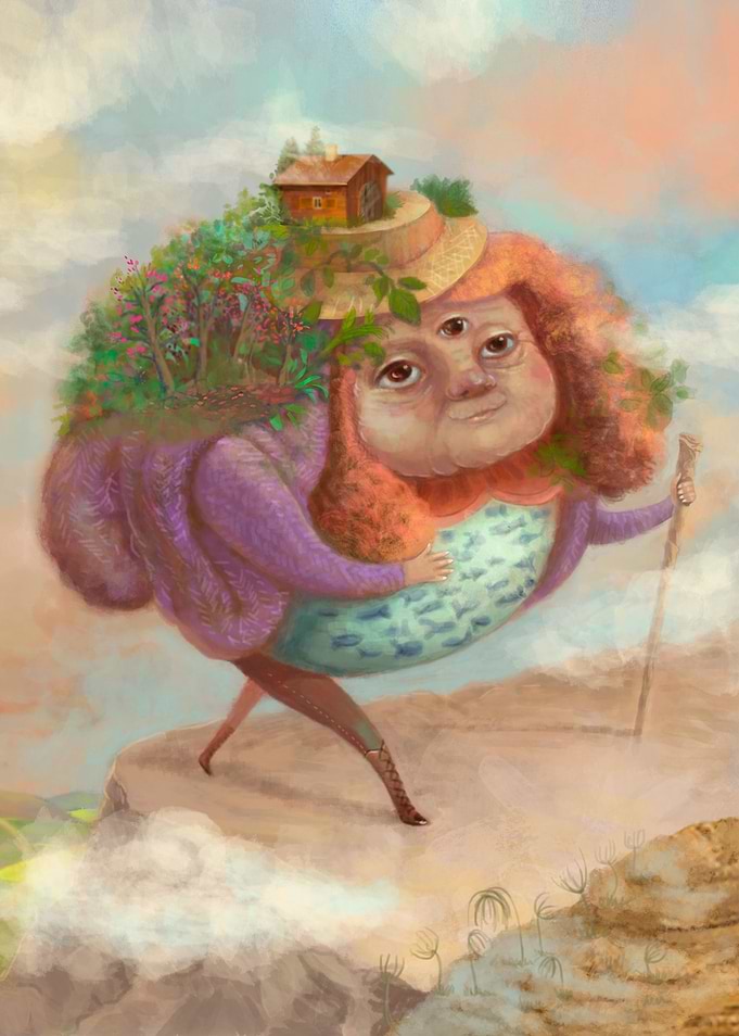 The grandmother