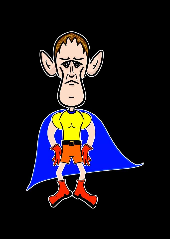 Big Eared Superhero