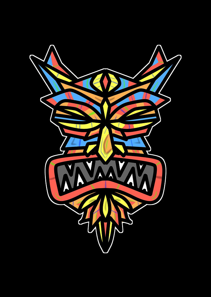 Tribal Demon Mask