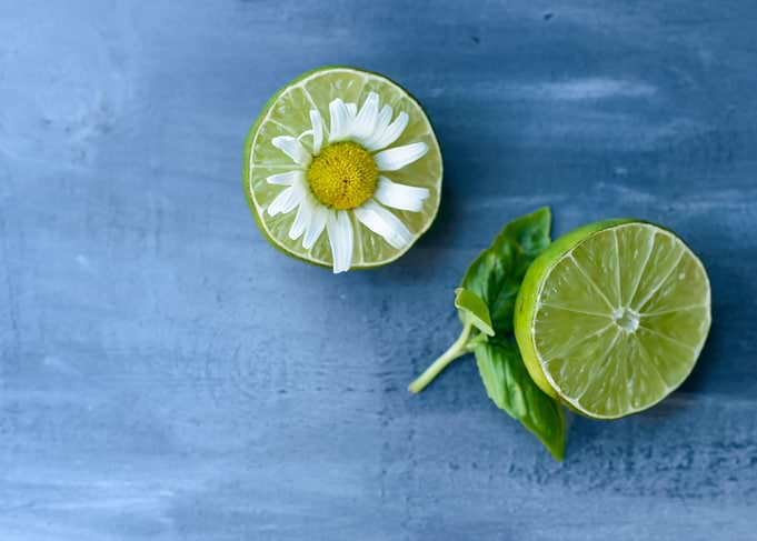 Lime Daisy and Basil