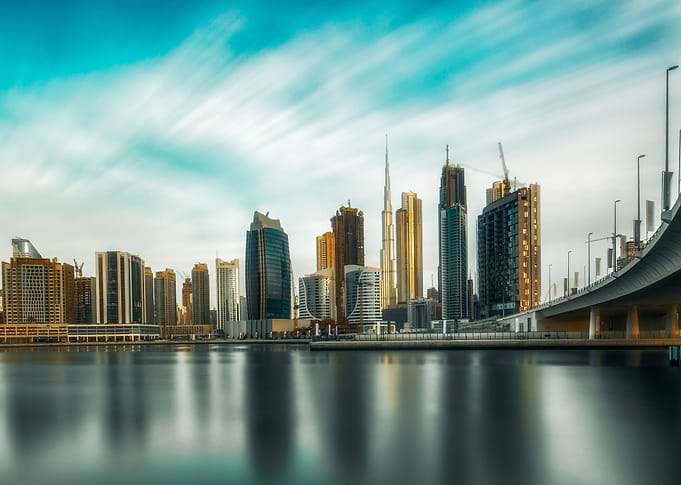 Different morning in Dubai