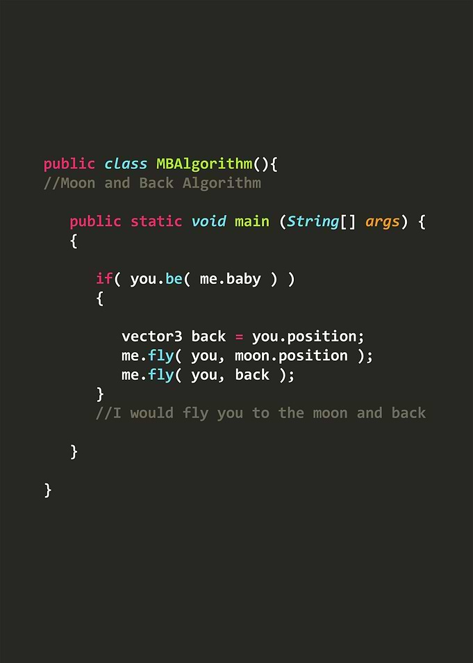 Moon and Back Algorithm in Java