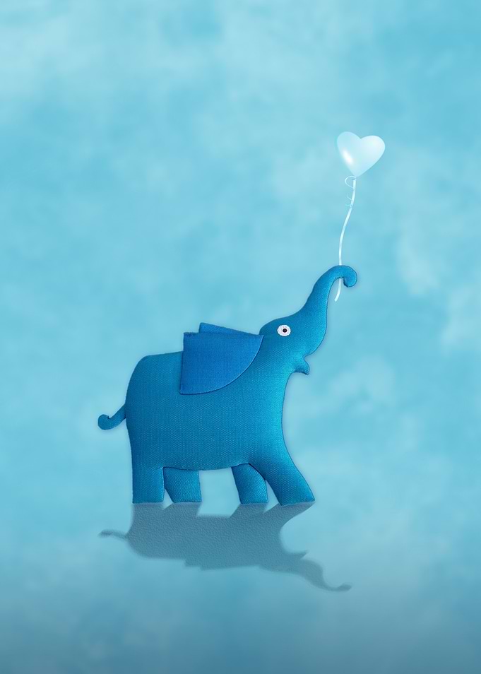 blue elephant