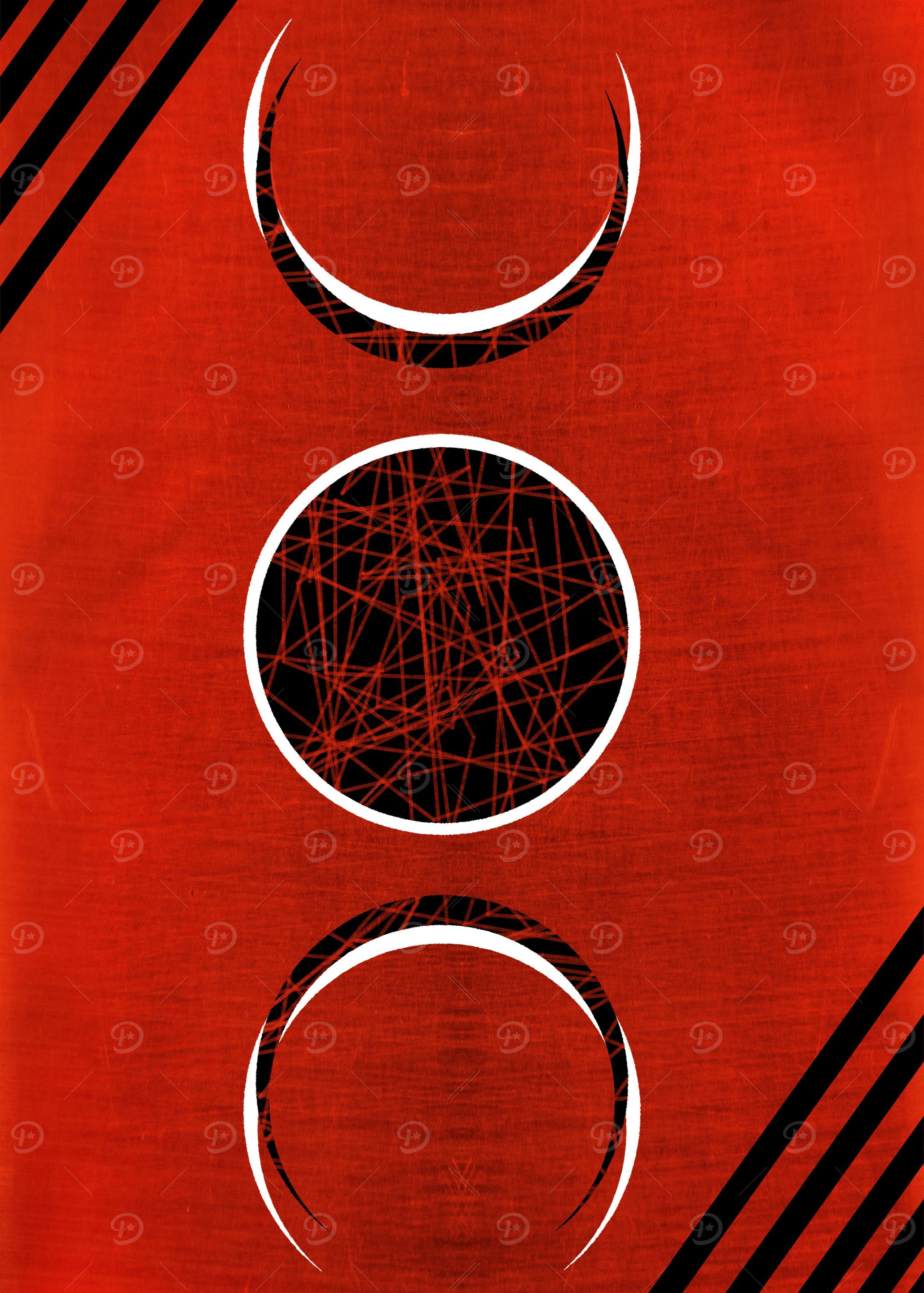 Crimson moons