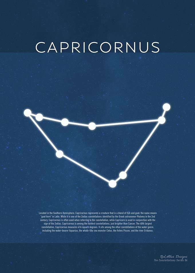 Capricornus The Constellations Series 04