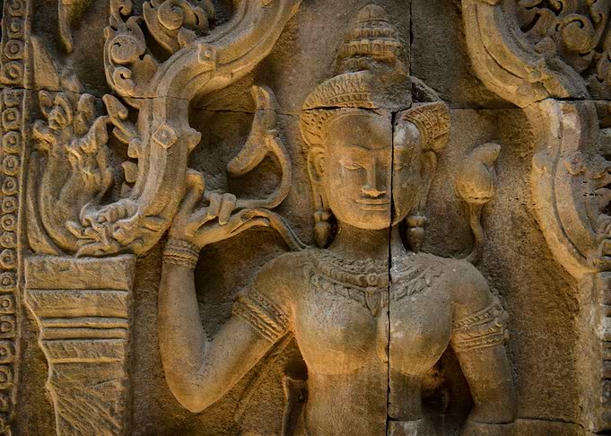 Beautiful Stone Temple Carving
