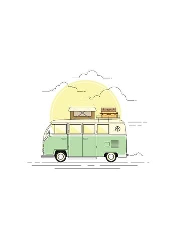 Travelling minivan