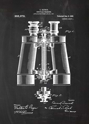 1907 Binocular Telescope - Pa