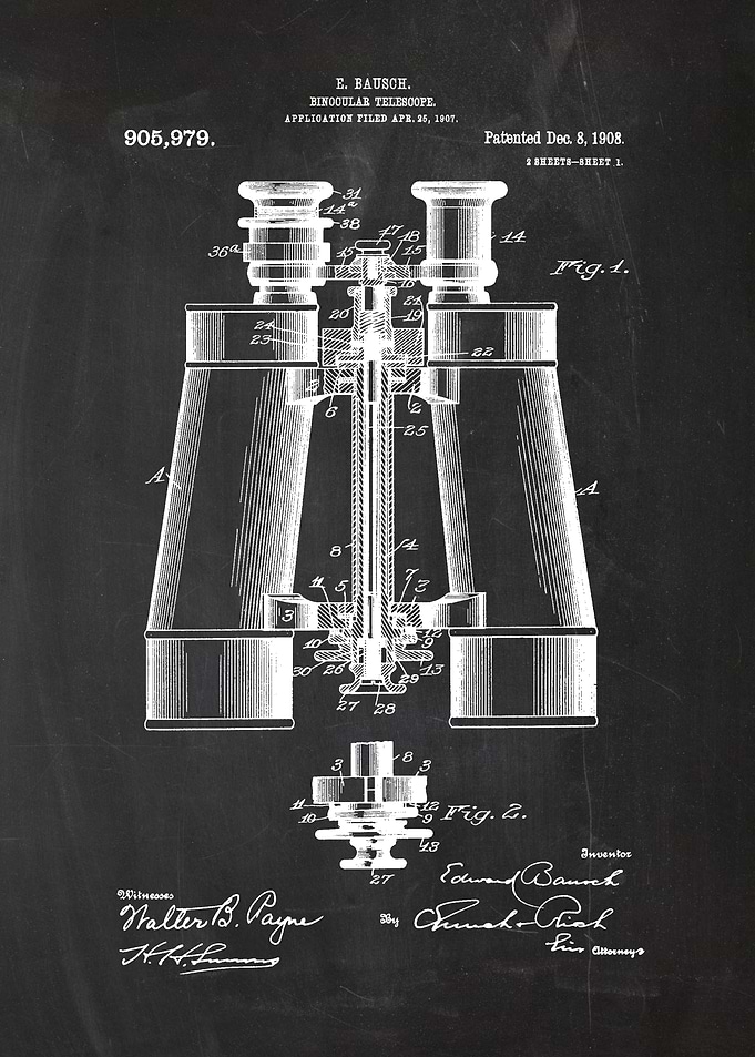 1907 Binocular Telescope - Pa