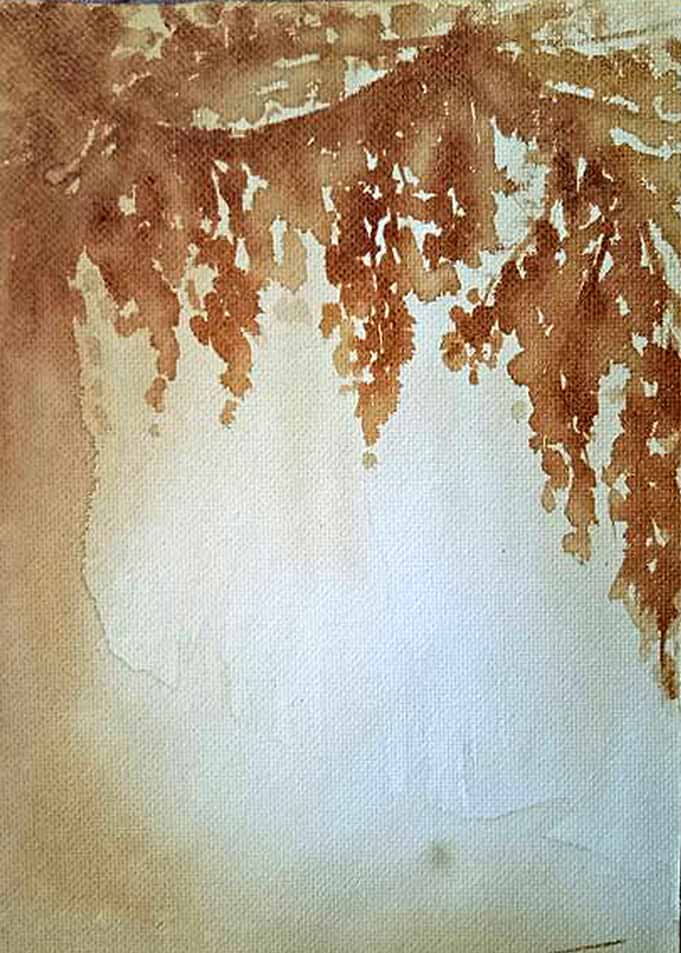 Coffee painnting
