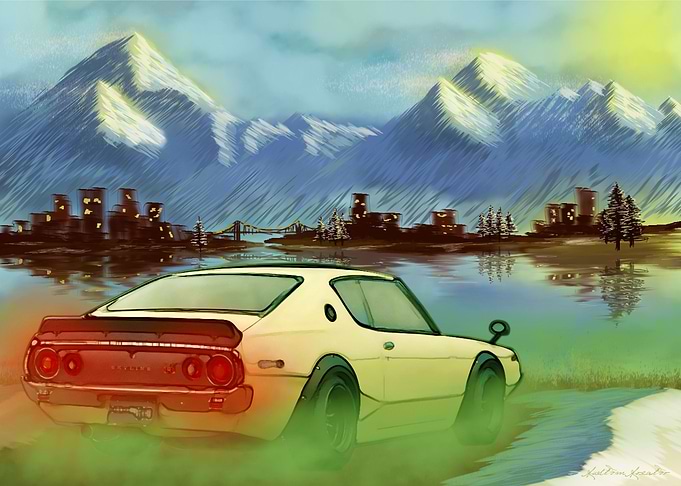 'Winter Skyline'