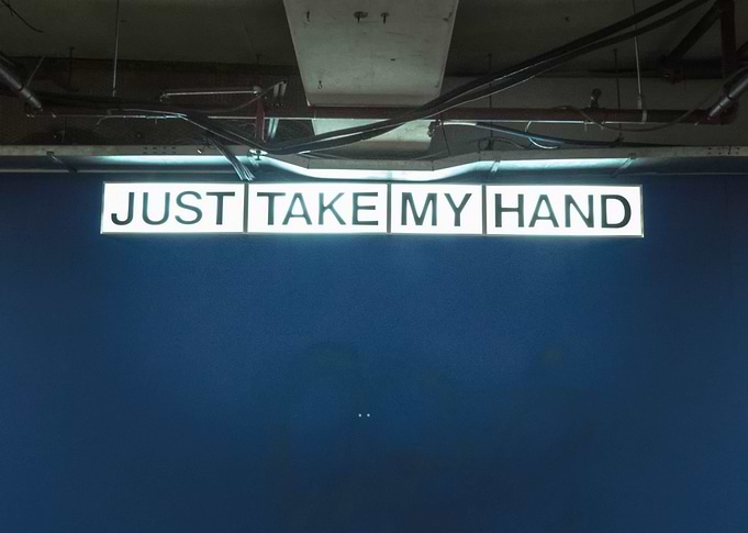 just take my hand