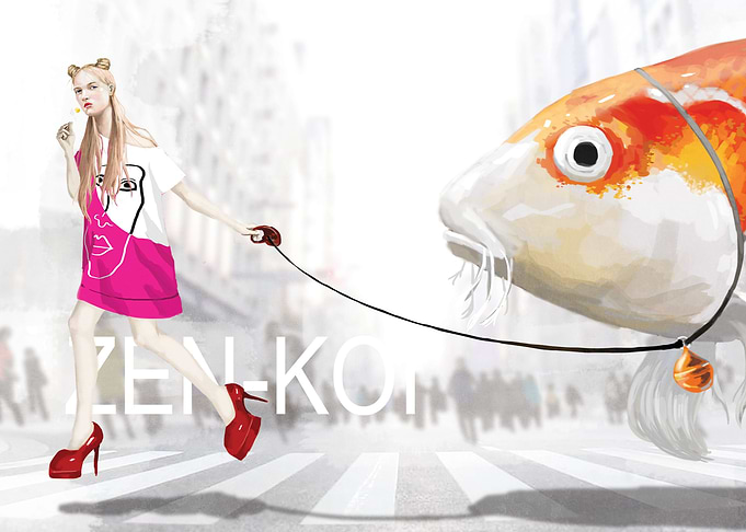 Zen koi