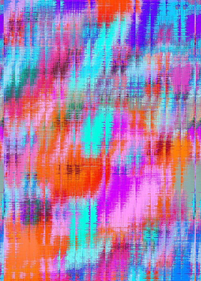 geometric painting abstract i