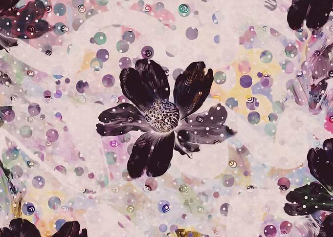 Marble Fleurs