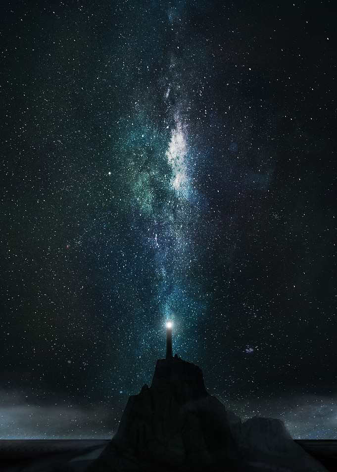 Cosmic Lighthouse
