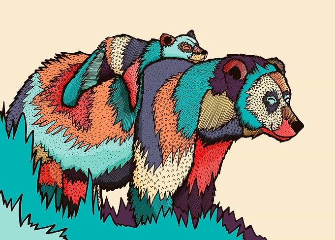 The lazy bear