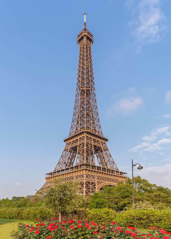 Idyllic Paris view