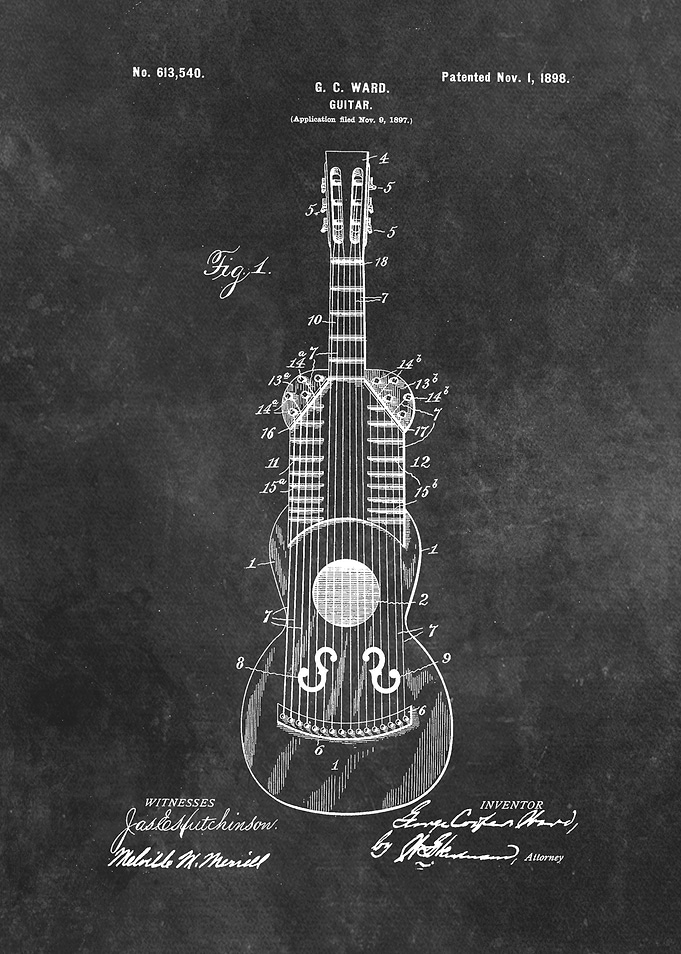 Ward 1898 Guitar