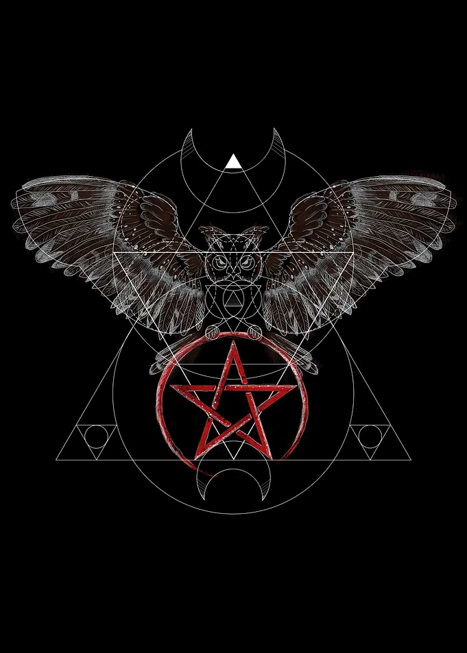 Sacred Geometry Owl