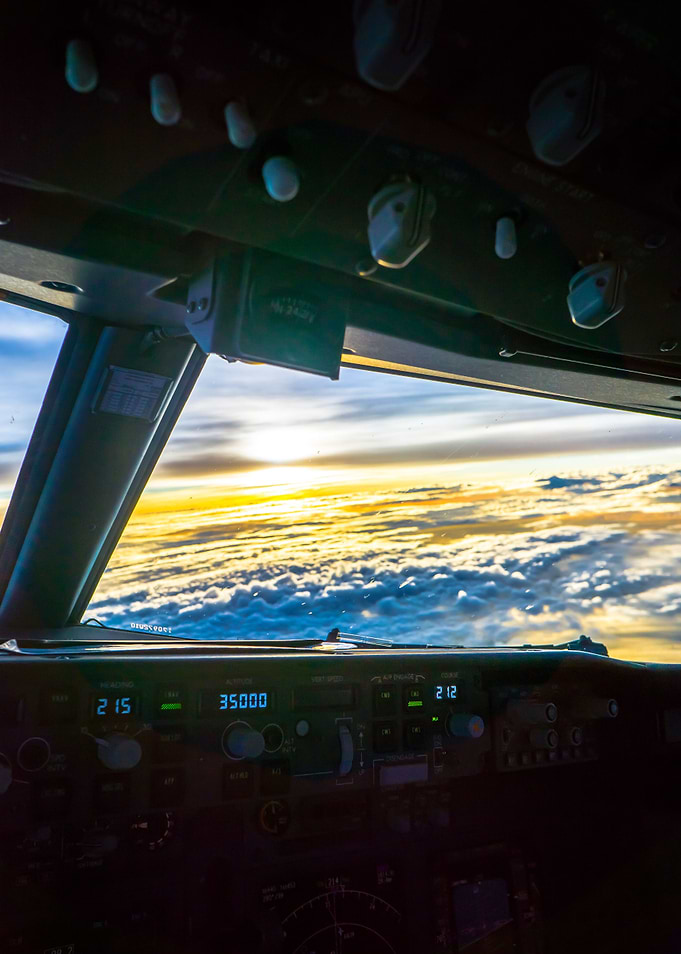Turning to the sunset