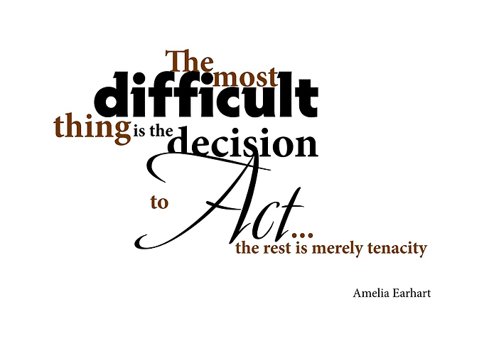 Decision to Act