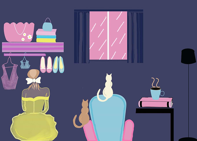 Girly room