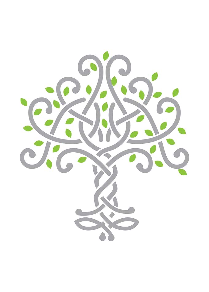 Celtic knot tree