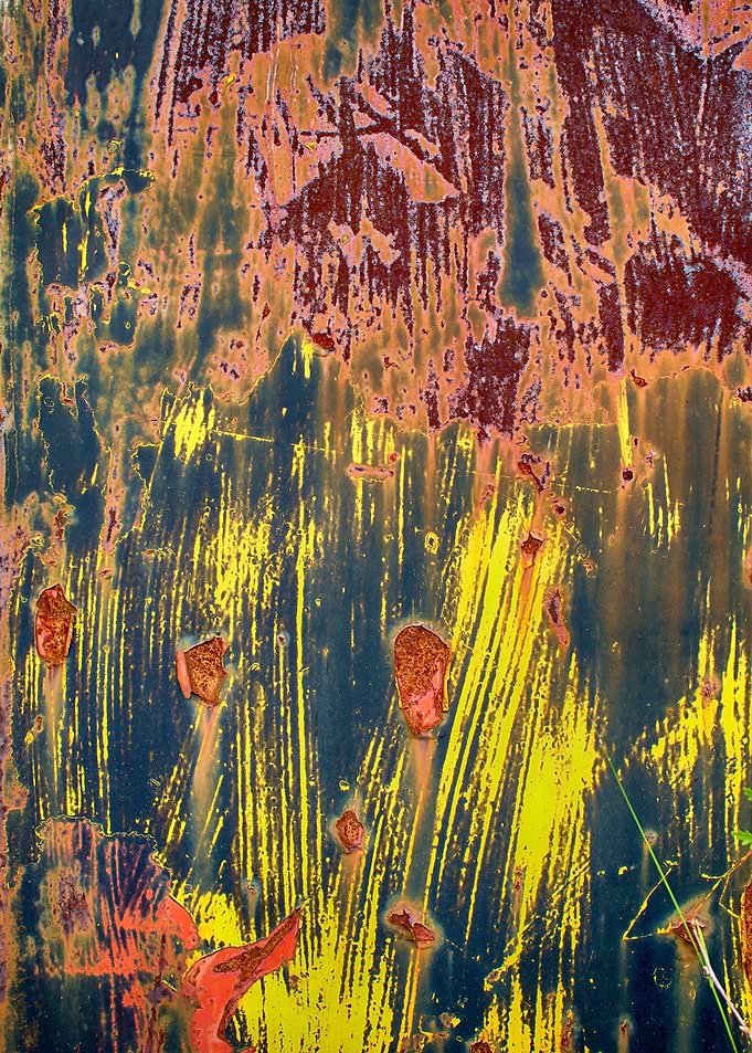 Colorful metal
