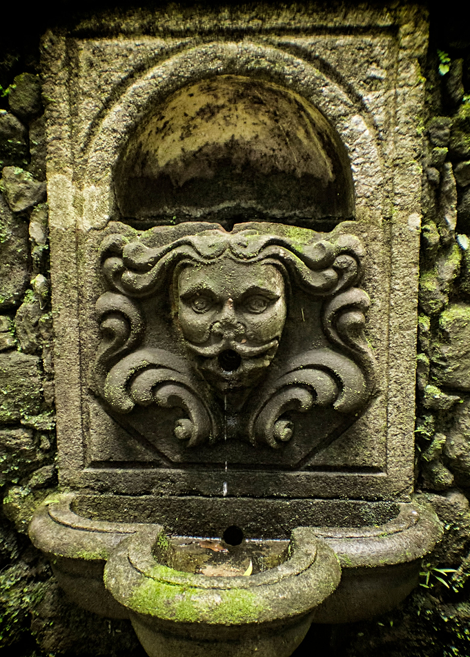 scary fountain