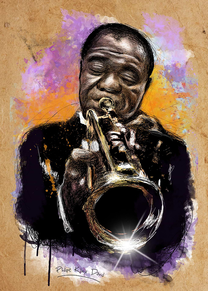 Luis Armstrong portrait