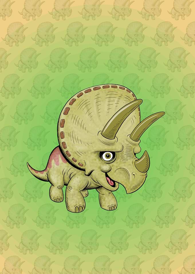 Cute Triceratops