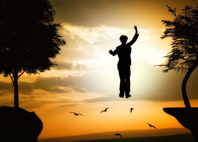 The tightrope walker