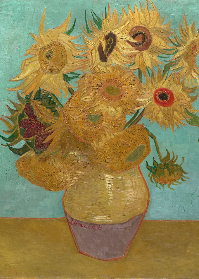 Sunflowers by van Gogh