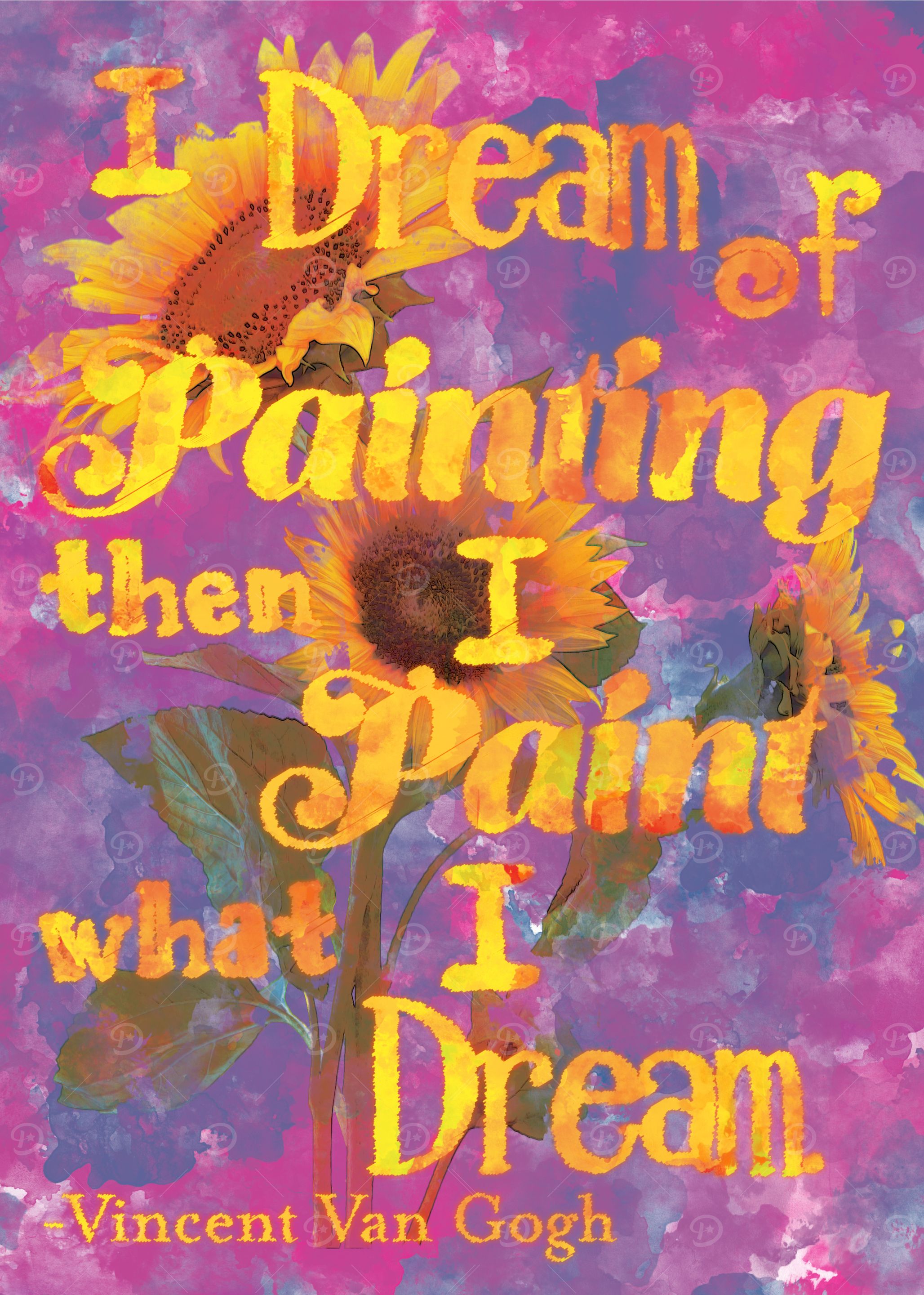 Van gogh Dream qoute