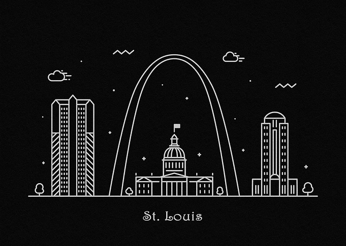 St. Louis Skyline Missouri