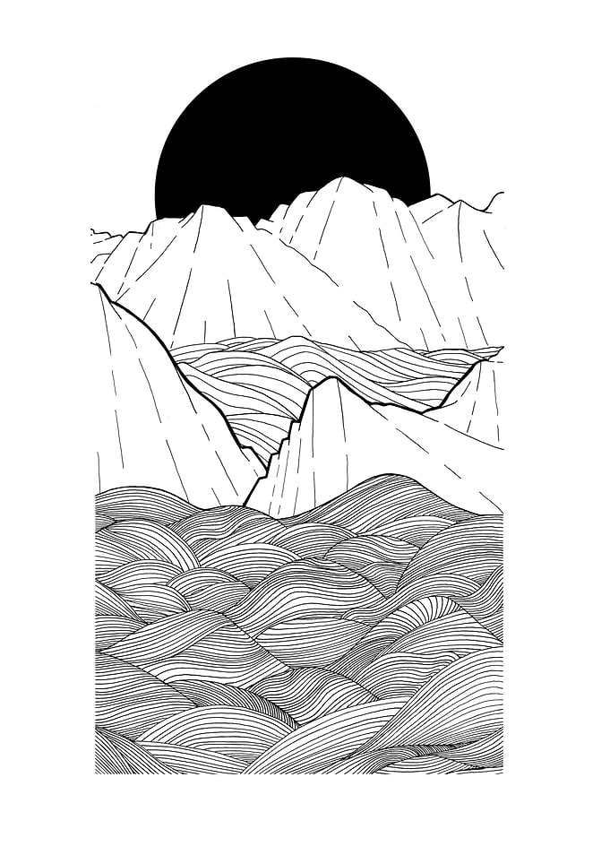 The sea and the rocks