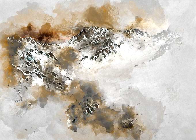 snowy moutains II