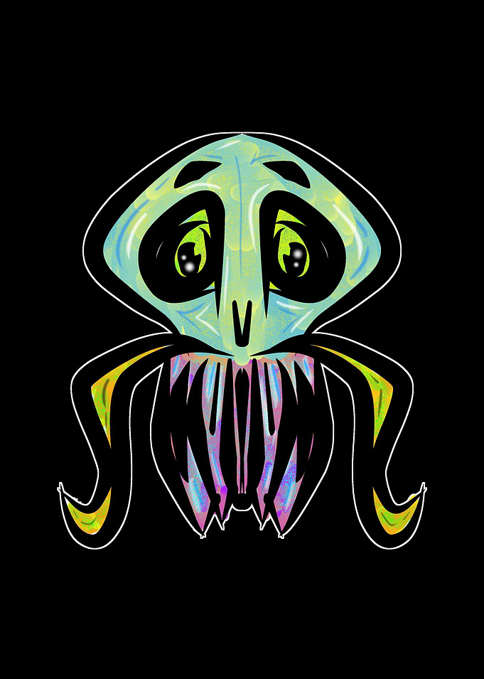 Hipster Skull