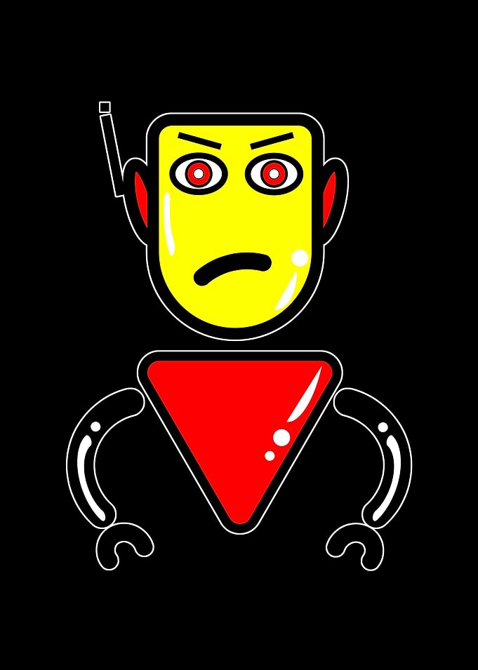 Robot Nightclub Security Guard