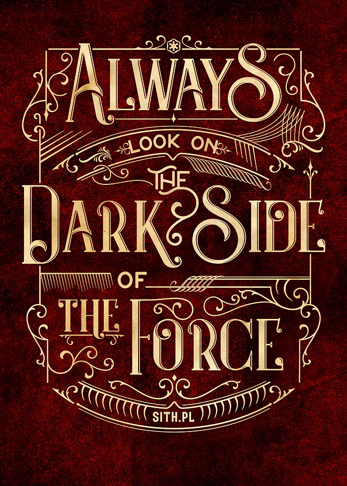 Always look on the DarkSide of the Force